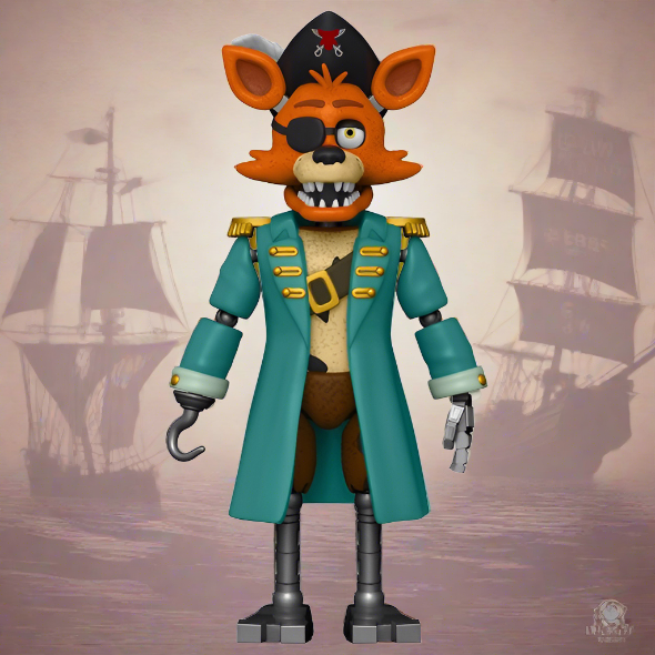 Five Nights at Freddy's Dreadbear Captain Foxy Figure