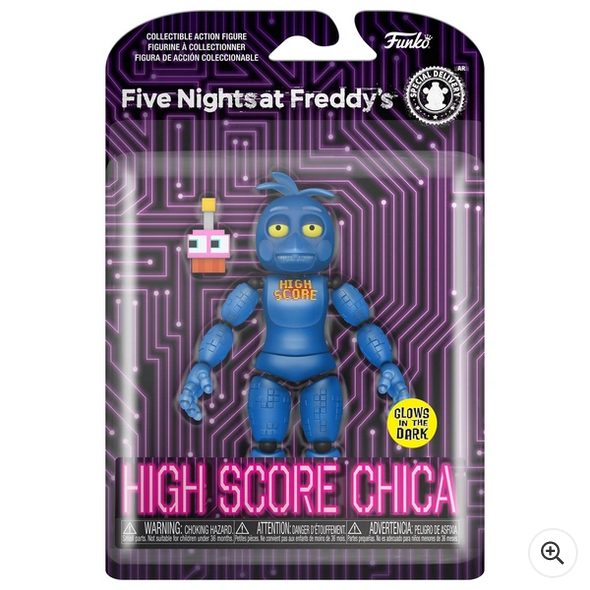 Five Nights at Freddy's High Score Chica - Blue Glow