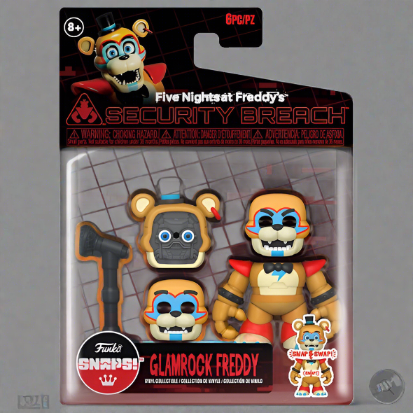 Funko Snaps! Five Nights at Freddy’s: Glamrock Freddy Figure