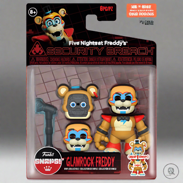 Funko Snaps! Five Nights at Freddy’s: Glamrock Freddy Figure