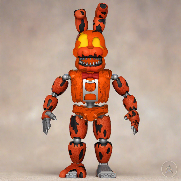 Five Nights at Freddy's: Dreadbear Jack-o-Bonnie 14cm Action Figure