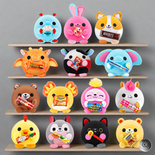 Load image into Gallery viewer, Snackles 14cm Snackle Soft Toys 1 Comic 2 Stickers  by ZURU Assorted Styles 1 Supplied