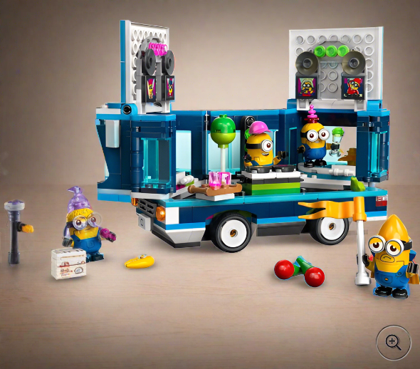 Despicable Me LEGO 75581 Minions’ Music Party Bus Toy Set