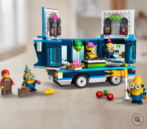 Despicable Me LEGO 75581 Minions’ Music Party Bus Toy Set