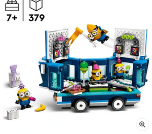 Despicable Me LEGO 75581 Minions’ Music Party Bus Toy Set