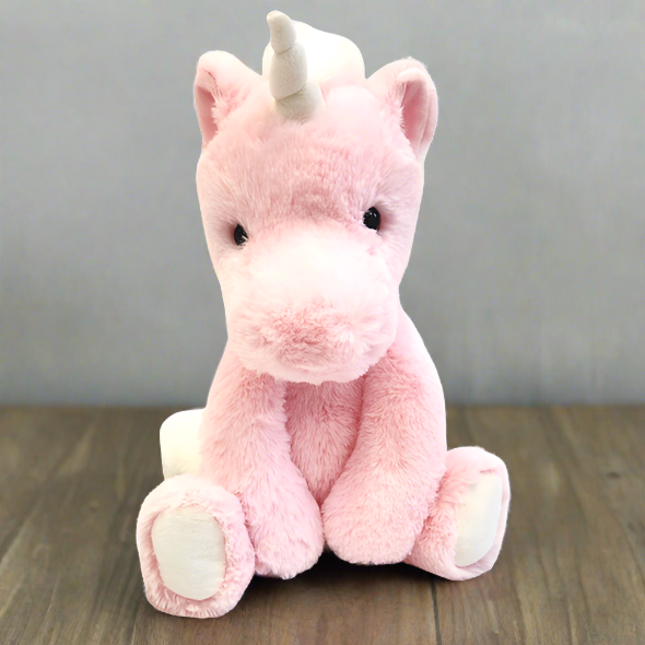 World's Softest Plush 40cm Nina the Pink Unicorn