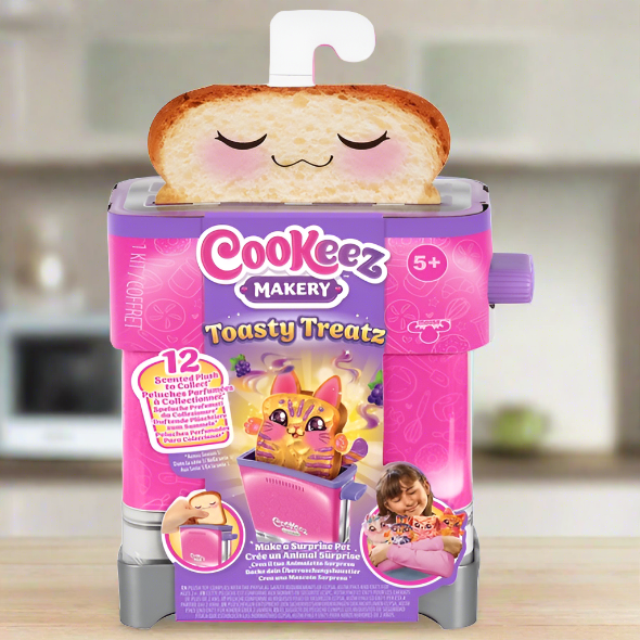 Cookeez Makery Toasty Treatz Plush Surprise