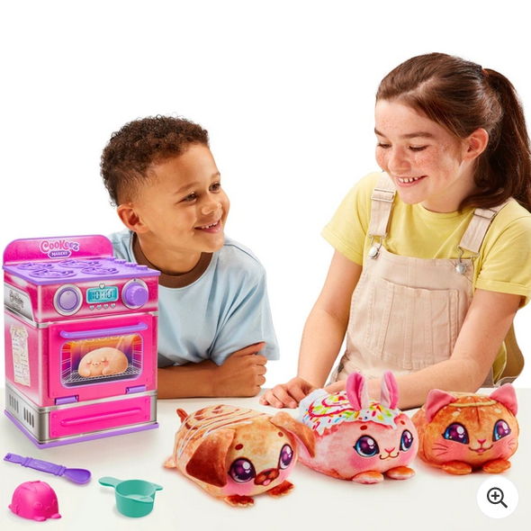 Cookeez Makery Oven Playset - Cinnamon Treatz Plush Assorted styles 1 supplied