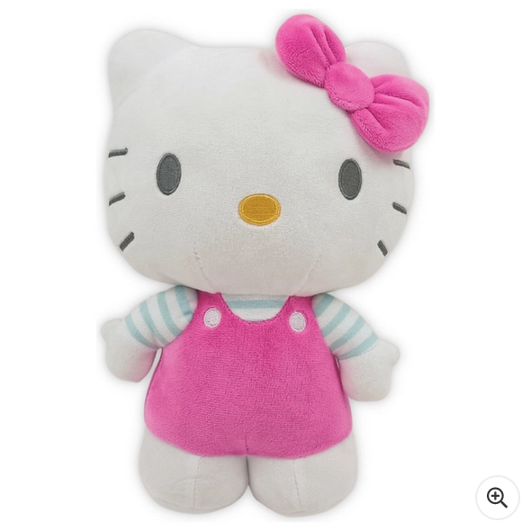 Hello Kitty 28cm Soft Toy in Pink Dress