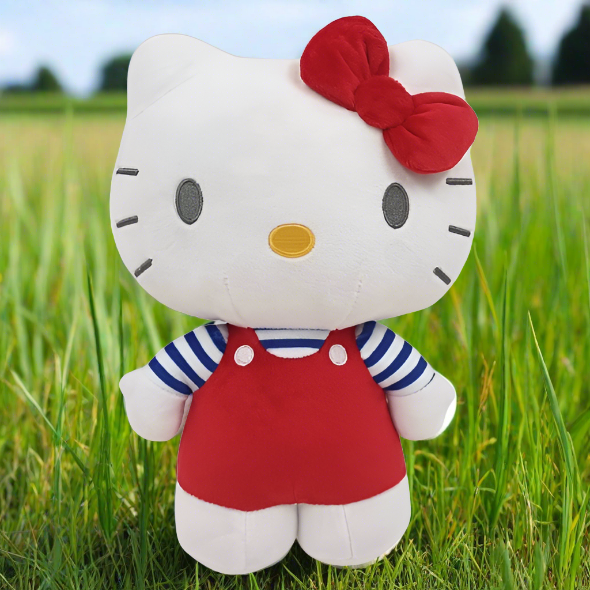 Hello Kitty 28cm Soft Toy in Red Dress