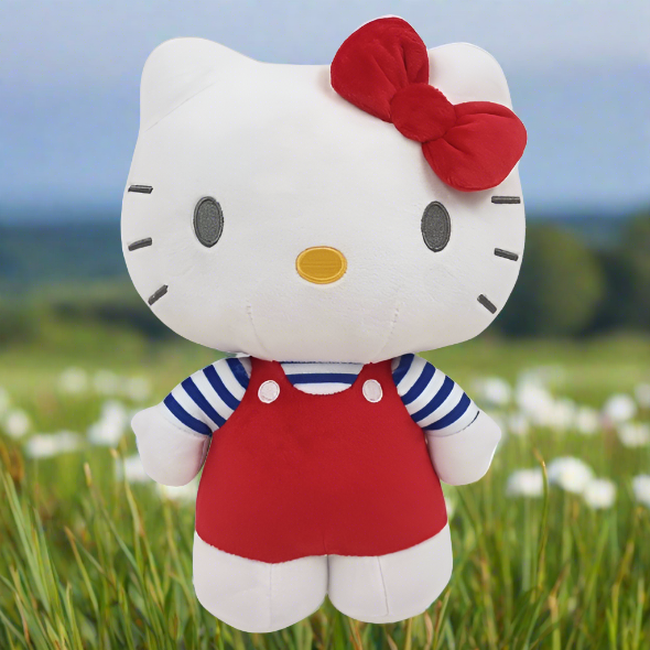 Hello Kitty 28cm Soft Toy in Red Dress