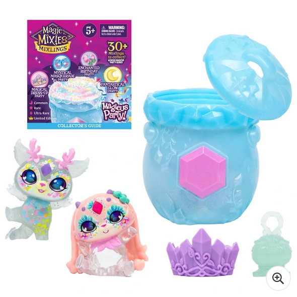 Magic Mixies Mixlings Magicus Party Fizz & Reveal 2 Pack Cauldron Series 4