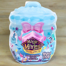 Load image into Gallery viewer, Magic Mixies Mixlings Magicus Party Fizz &amp; Reveal 2 Pack Cauldron Series 4