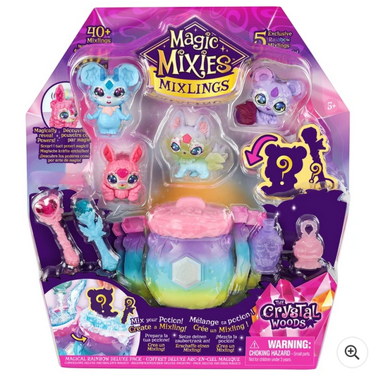 Magic Mixies Mixlings Magical Rainbow Deluxe Pack