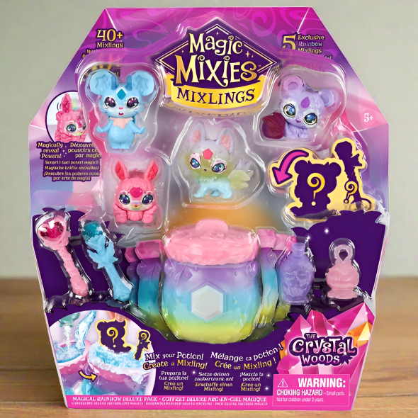 Magic Mixies Mixlings Magical Rainbow Deluxe Pack