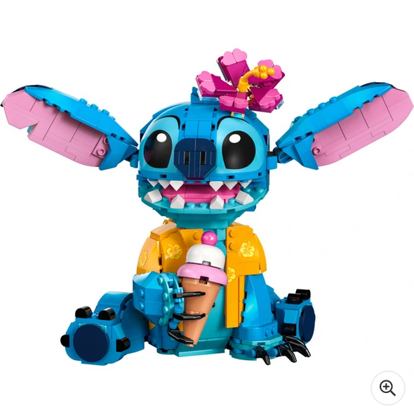 LEGO Disney 43249 Stitch Buildable Kids Toy Playset