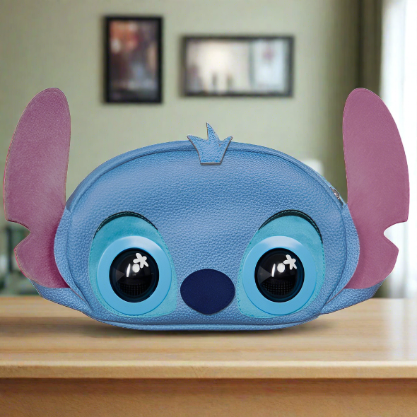 Disney Stitch Interactive Pet with 30+ Sounds Bag