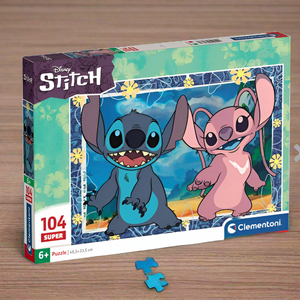 Clementoni Disney Stitch 104 Piece Jigsaw Puzzle