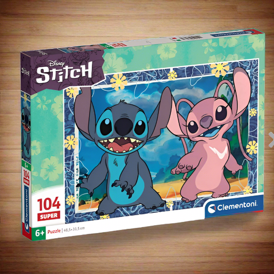 Clementoni Disney Stitch 104 Piece Jigsaw Puzzle