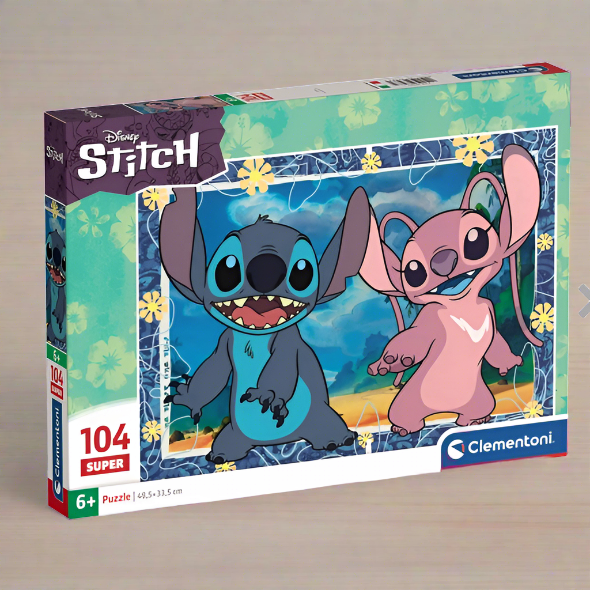 Clementoni Disney Stitch 104 Piece Jigsaw Puzzle