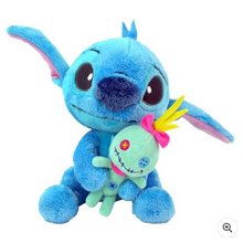 Load image into Gallery viewer, Disney Stitch and Scrump 25cm Plush Toy