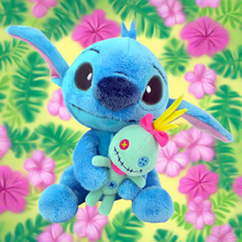 Load image into Gallery viewer, Disney Stitch and Scrump 25cm Plush Toy