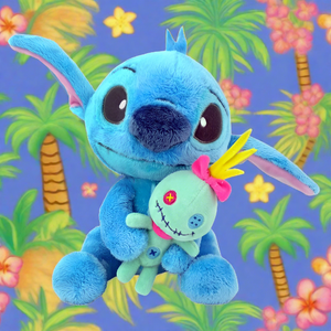 Disney Stitch and Scrump 25cm Plush Toy