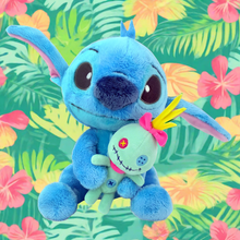 Load image into Gallery viewer, Disney Stitch and Scrump 25cm Plush Toy