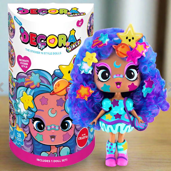 Decora Girlz 13cm Celestia Fashion Doll