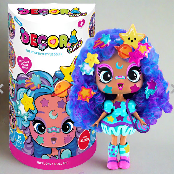 Decora Girlz 13cm Celestia Fashion Doll