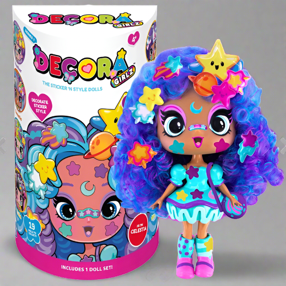 Decora Girlz 13cm Celestia Fashion Doll