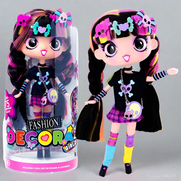 Decora Girlz 28cm Fashion Doll Luna