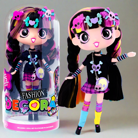 Decora Girlz 28cm Fashion Doll Luna