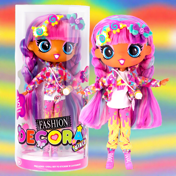 Decora Girlz 28cm Fashion Doll Sweetie