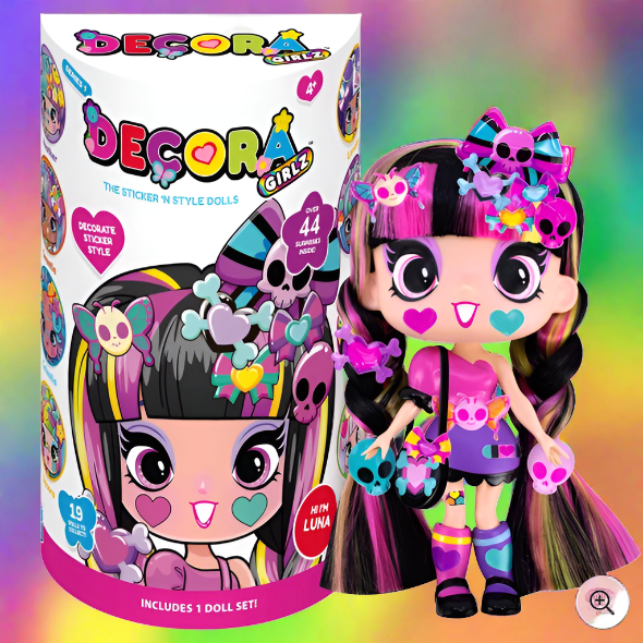 Decora Girlz 13cm Luna Fashion Doll