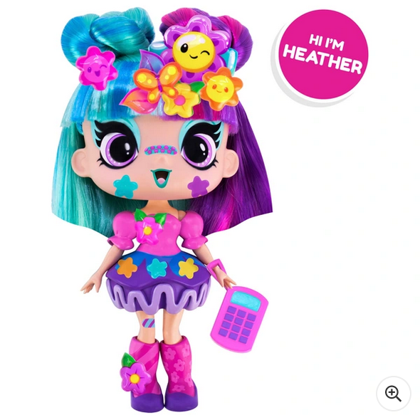 Decora Girlz 13cm Heather Fashion Doll