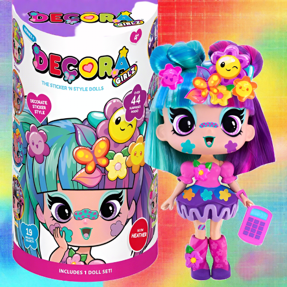 Decora Girlz 13cm Heather Fashion Doll