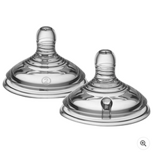 Load image into Gallery viewer, Tommee Tippee Closer to Nature Medium-Flow Bottle Teats 2 Pack