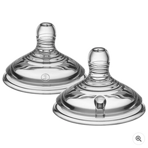 Tommee Tippee Closer to Nature Fast-Flow Bottle Teats 2 Pack
