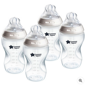 Tommee Tippee Natural Start Anti-Colic Baby Bottle 340ml 4 Pack