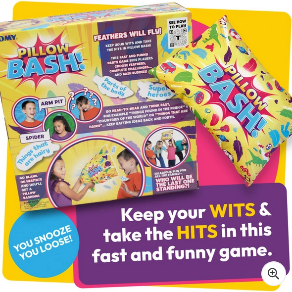 Pillow Bash Family Fun Game For Everyone by Tomy