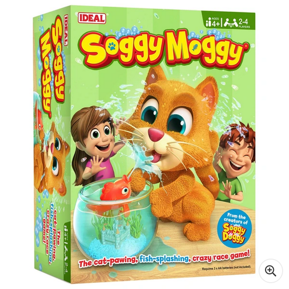 Soggy Moggy Kids Board Action Game By Ideal