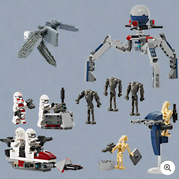 LEGO Star Wars 75372 Clone Trooper & Battle Droid Battle Pack