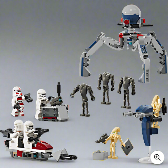 LEGO Star Wars 75372 Clone Trooper & Battle Droid Battle Pack