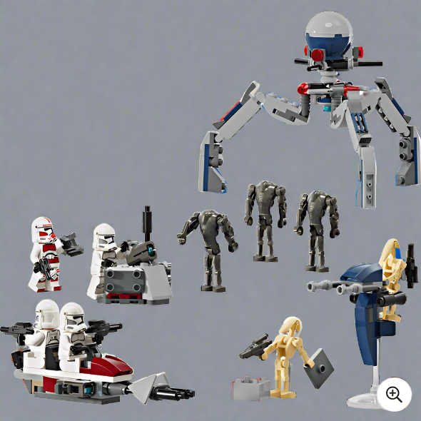 LEGO Star Wars 75372 Clone Trooper & Battle Droid Battle Pack