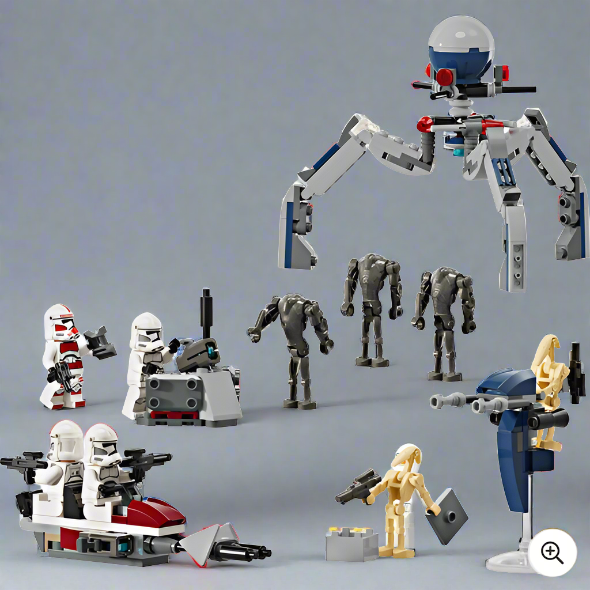 LEGO Star Wars 75372 Clone Trooper & Battle Droid Battle Pack