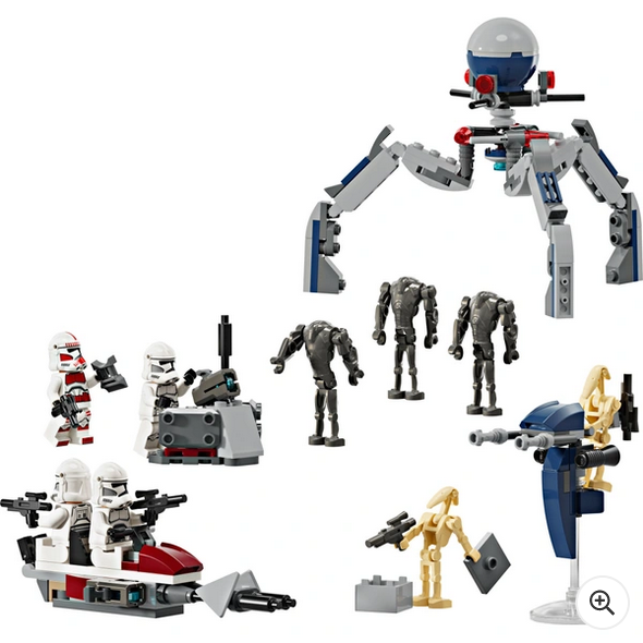 LEGO Star Wars 75372 Clone Trooper & Battle Droid Battle Pack