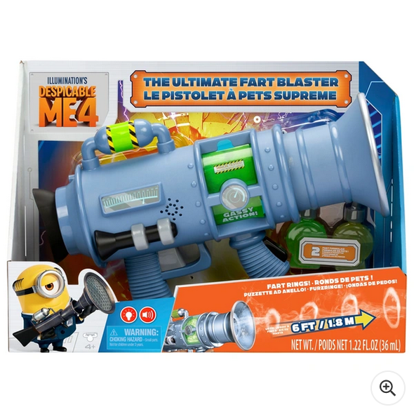 Despicable Me 4 The Ultimate Fart Blaster With  Sounds & Lights