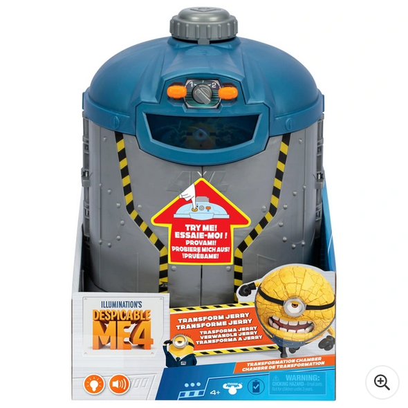 Despicable Me 4 Mega Minions Transformation Chamber Set