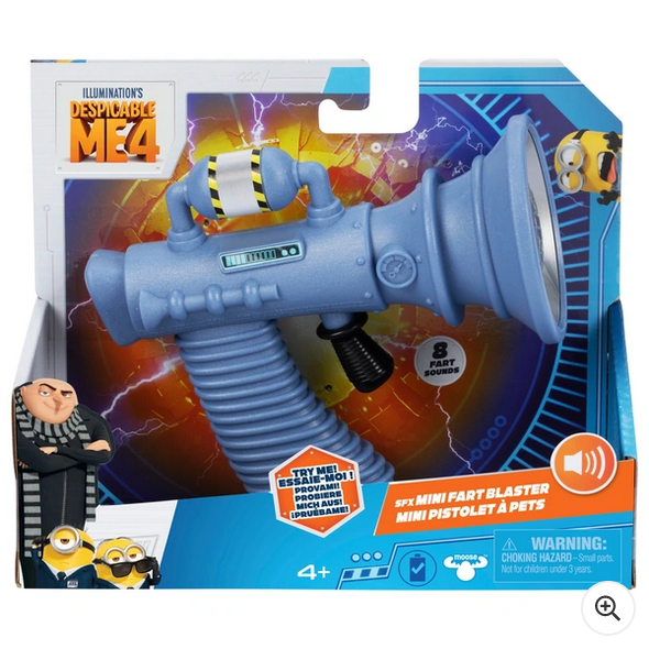 Despicable Me 4 Mini Fart Blaster